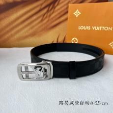 ヴィトン LOUIS VUITTON  メンズ新款メンズ柔らかいメンズ35ミリ幅2色 スーパー後払い安全