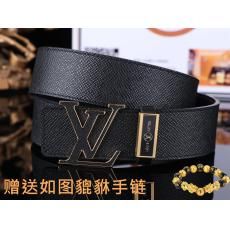 ルイヴィトン LOUIS VUITTON  第一層牛革Belt贈り物 喜ばれる第一選択両面で使用可能38ミリ幅2色 口コミ優良店