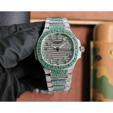 累積売上額TOP19 PATEK PHILIPPE パテックフィリップ 機械式レディース自動巻きフルダイヤモンドWATCH定番ラインストーン ダイヤモンドレディースフルダイヤモンド3色 レプリカ工場直営代引き