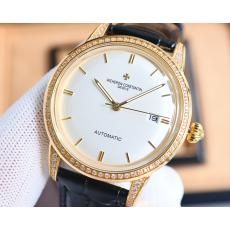 関税込 ヴァシュロン・コンスタンタン VACHERON CONSTANTIN WATCH定番牛革 革ベルト2色 偽物販売口コミ