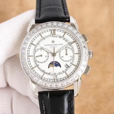 累積売上額TOP7 パテックフィリップ PATEK PHILIPPE クロノグラフ生活防水牛革 革ベルト2色 偽物優良サイト